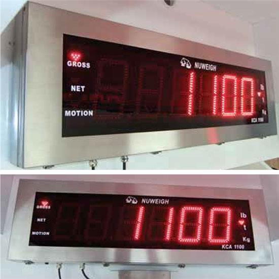 WPE NUWEIGH KCA1100 125MM REMOTE DISPLAY LED
